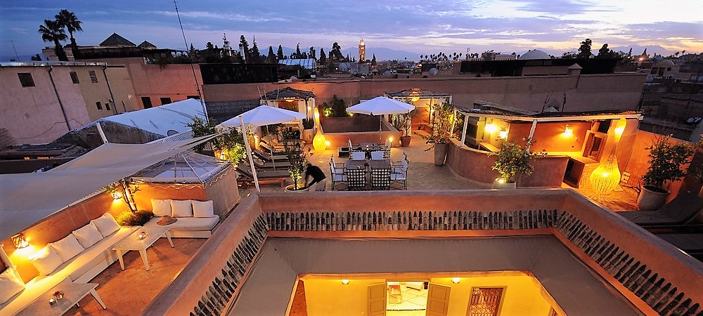 Riad Marrakech with pool : 3 jours / 2 nuits avec une Excursion ...............145 € / person  